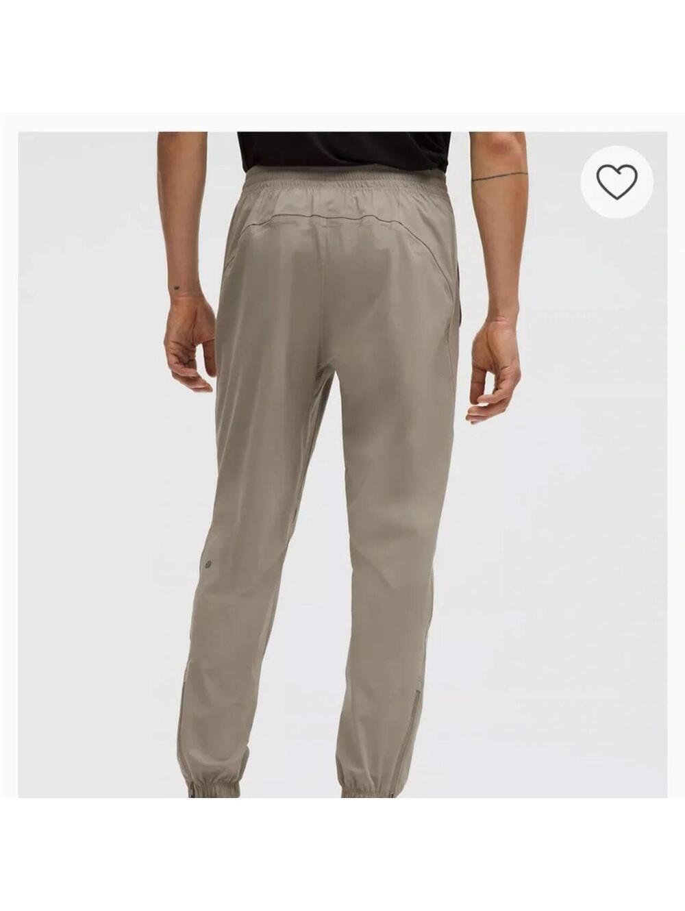 Lululemon Pace Breaker Jogger Oakwood Tan Men's XL Like New